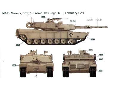 M1A1 Abrams - Wojna w Zatoce 1991 - zdjęcie 5