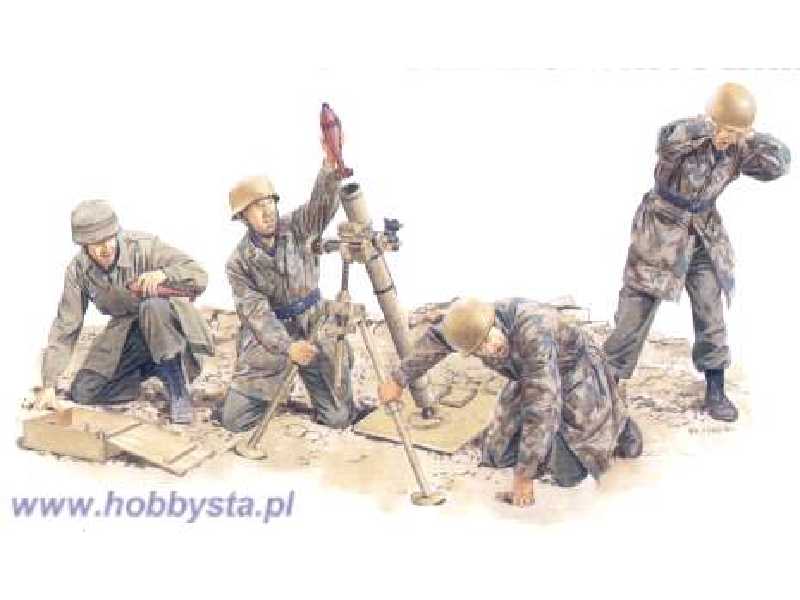 Figurki Fallschirmjäger 8cm Mortar Team (Italy 1944) - zdjęcie 1