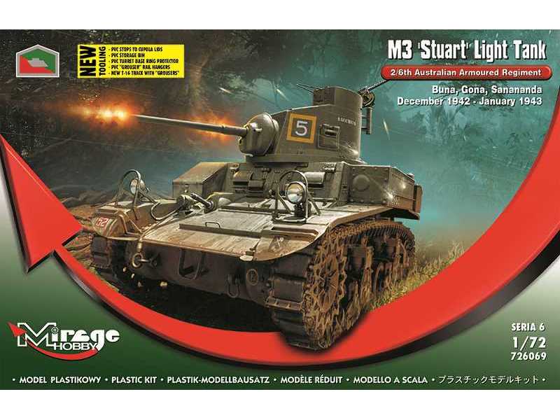 M3 STUART Light Tank 2/6th Australian Armoured Regiment (Buna, G - zdjęcie 1