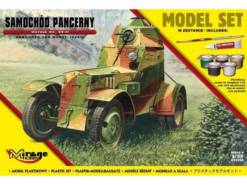 Samochód pancerny wersja wz.34-II - zdjęcie 1 Samochód pancerny wersja wz.34-II - zdjęcie 1