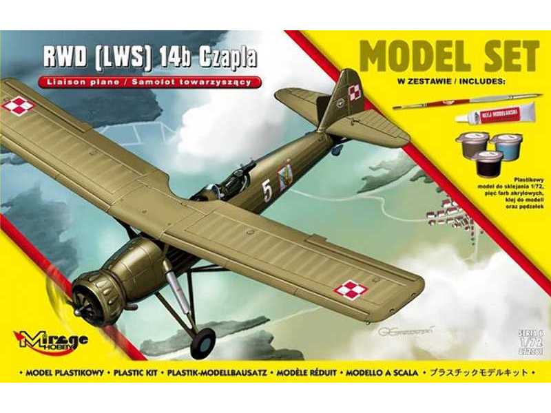 RWD (LWS) 14b &quot;CZAPLA&quot; (Model Set) - zdjęcie 1