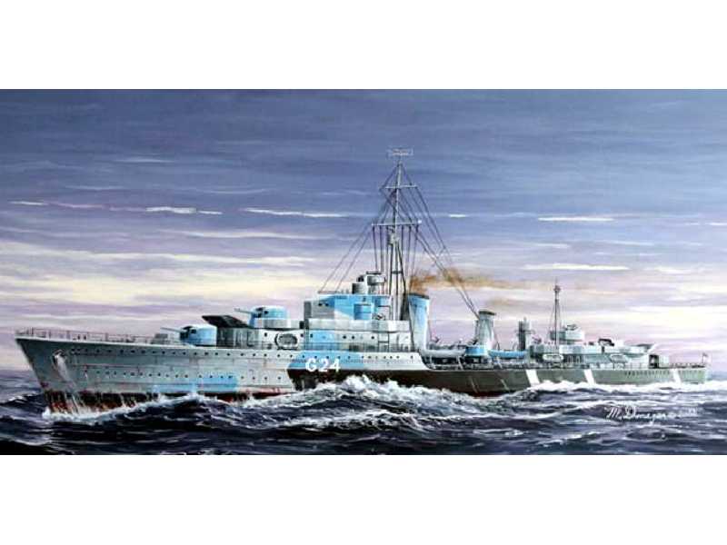 Niszczyciel HMCS Huron (G24) 1944 klasy Tribal - zdjęcie 1 Niszczyciel HMCS Huron (G24) 1944 klasy Tribal - zdjęcie 1