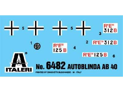 Autoblinda AB 40 - włoski samochód pancerny - zdjęcie 8