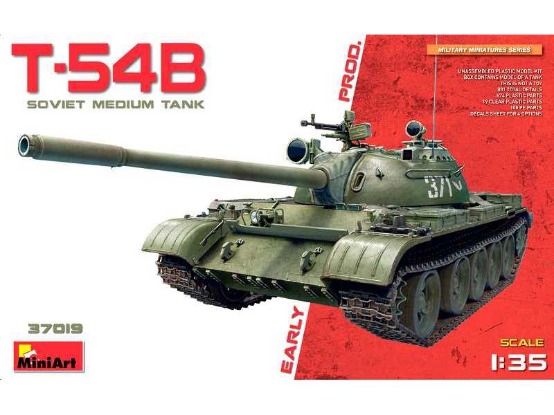 T-54B wczesna produkcja - zdjęcie 1 T-54B wczesna produkcja - zdjęcie 1