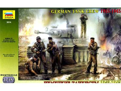 Figurki - Niemieccy czołgiści - 1943-45 - zdjęcie 1