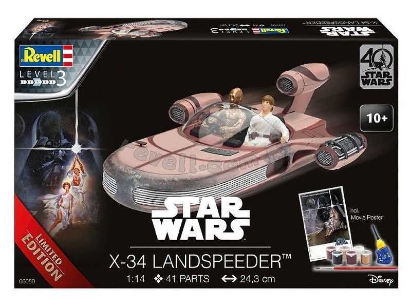 X-34 Landspeeder - zestaw podarunkowy - zdjęcie 1 X-34 Landspeeder - zestaw podarunkowy - zdjęcie 1