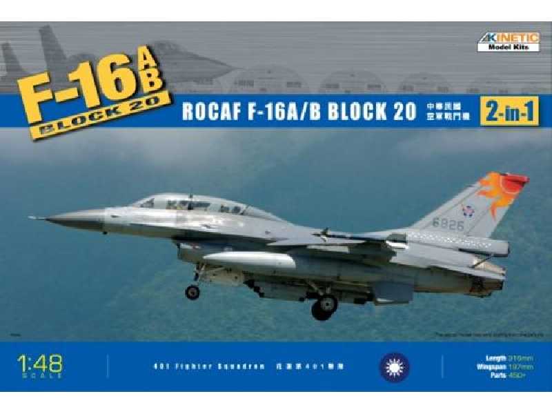 F-16 A/B Block 20 ROCAF - zdjęcie 1 F-16 A/B Block 20 ROCAF - zdjęcie 1
