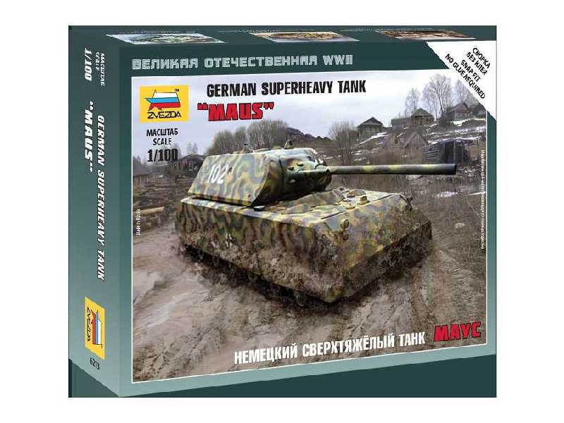 Maus - niemiecki superciężki czołg - zdjęcie 1 Maus - niemiecki superciężki czołg - zdjęcie 1