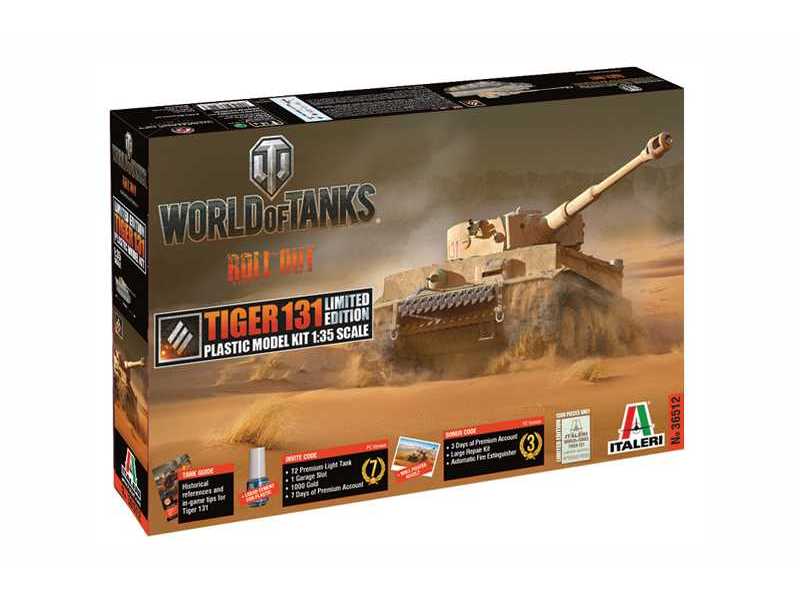 World of Tanks -Tiger 131 - Limited edition - zdjęcie 1 World of Tanks -Tiger 131 - Limited edition - zdjęcie 1