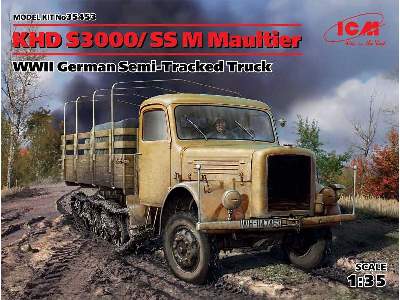 KHD S3000/SS M Maultier, WWII German Semi-Tracked Truck - zdjęcie 1
