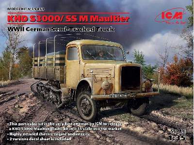 KHD S3000/SS M Maultier, WWII German Semi-Tracked Truck - zdjęcie 13