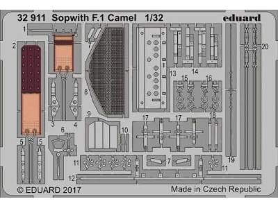 Sopwith F.1 Camel 1/32 - Wingnut Wings - zdjęcie 1