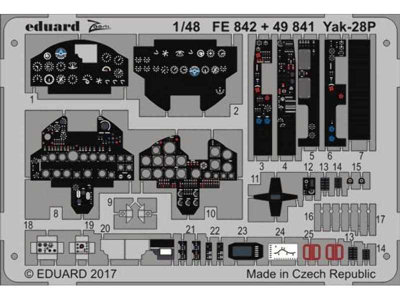 Yak-28P interior 1/48 - Bobcat Models - zdjęcie 1 Yak-28P interior 1/48 - Bobcat Models - zdjęcie 1