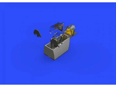 Bf 109F cockpit w/  early seat 1/48 - Eduard - zdjęcie 2