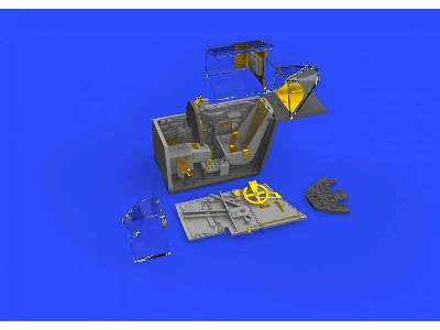 Bf 109F cockpit w/  early seat 1/48 - Eduard - zdjęcie 5