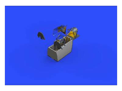 Bf 109F cockpit w/  early seat 1/48 - Eduard - zdjęcie 8