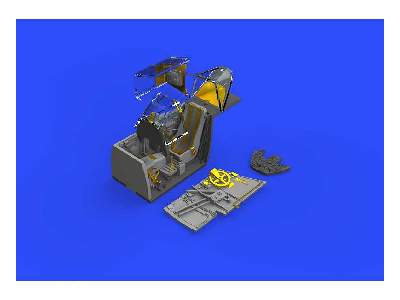 Bf 109F cockpit w/  early seat 1/48 - Eduard - zdjęcie 11