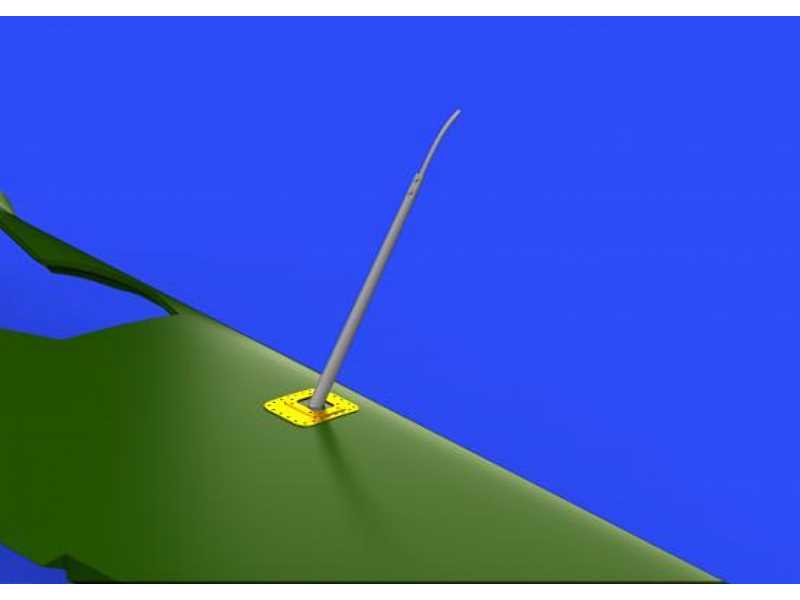 Luftwaffe FuG 16 antennas 1/48 - zdjęcie 1 Luftwaffe FuG 16 antennas 1/48 - zdjęcie 1