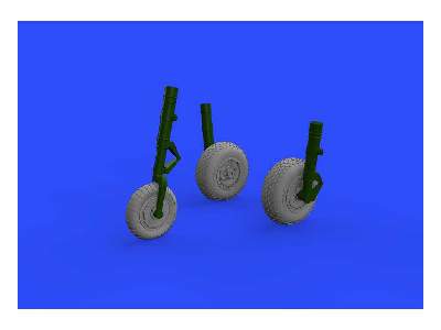 Me 262 wheels 1/72 - Airfix - zdjęcie 6