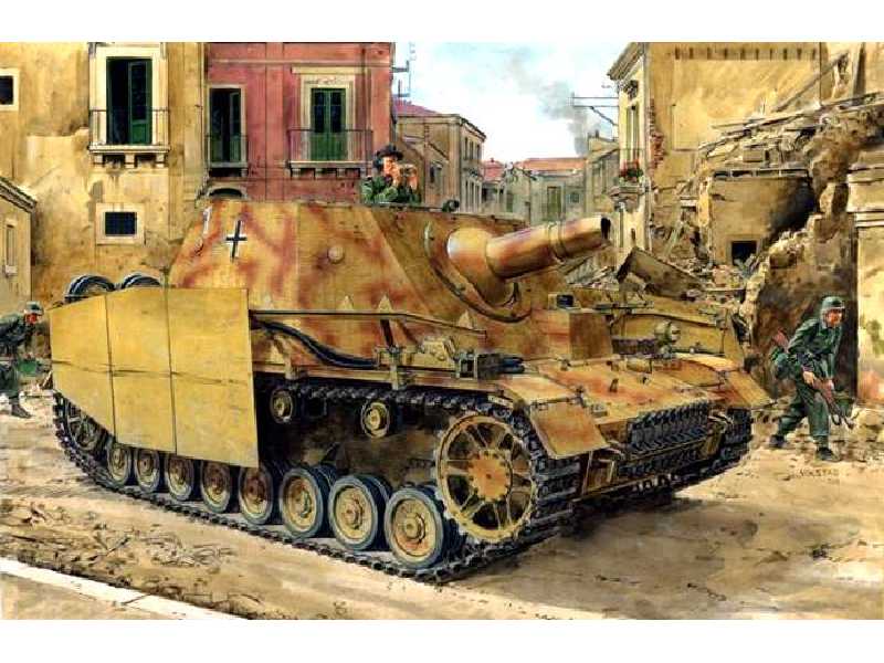 Sd.Kfz.166 Stu.Pz.IV Brummbar Mid Production w/Zimmerit - zdjęcie 1 Sd.Kfz.166 Stu.Pz.IV Brummbar Mid Production w/Zimmerit - zdjęcie 1