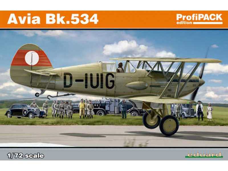 Avia Bk.534 1/72 - zdjęcie 1 Avia Bk.534 1/72 - zdjęcie 1