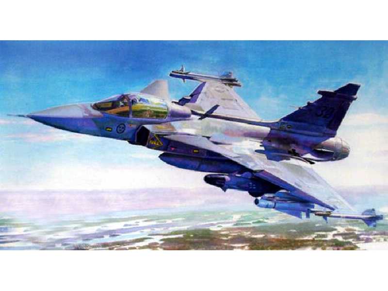 JAS-39 Gripen - szwedzki myśliwiec wielozadaniowy - zdjęcie 1 JAS-39 Gripen - szwedzki myśliwiec wielozadaniowy - zdjęcie 1