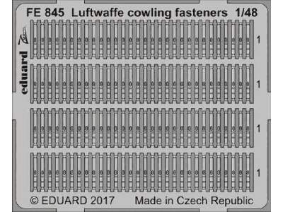 Luftwaffe cowling fasteners 1/48 - zdjęcie 1