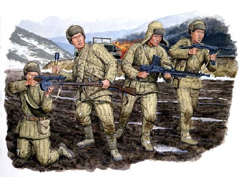 Korea - Chińscy ochotnicy - zdjęcie 1 Korea - Chińscy ochotnicy - zdjęcie 1