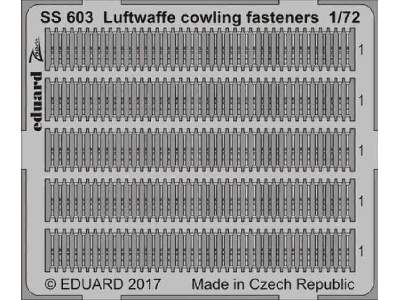 Luftwaffe cowling fasteners 1/72 - zdjęcie 1