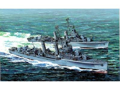 Niszczyciel U.S.S. Laffey DD-459, 1942 (Twin Pack) - Smart Kit - zdjęcie 1