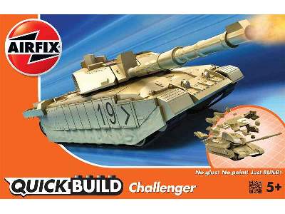 QUICK BUILD Challenger Tank  - zdjęcie 1