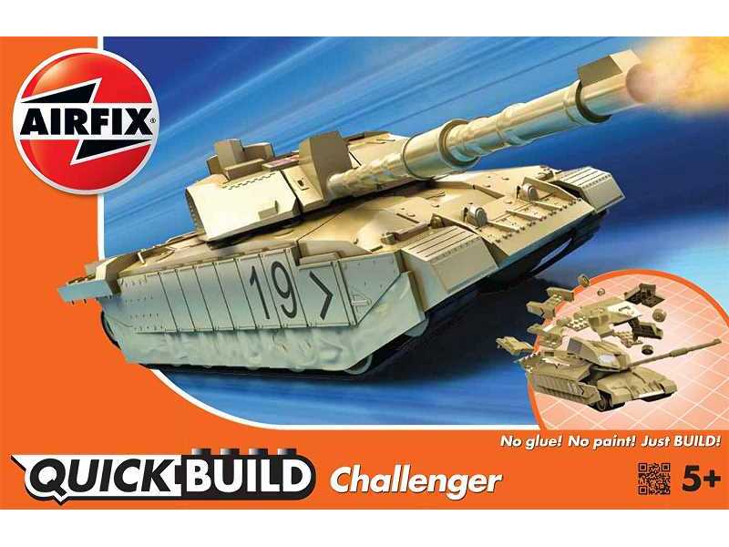 QUICK BUILD Challenger Tank - zdjęcie 1 QUICK BUILD Challenger Tank - zdjęcie 1