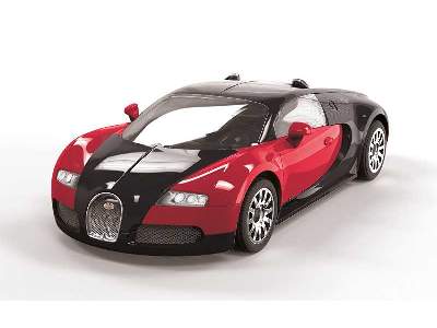 QUICK BUILD Bugatti Veyron Black & Red - zdjęcie 3