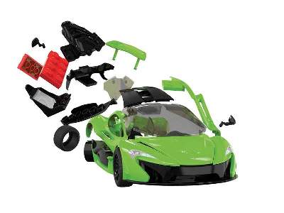 QUICK BUILD McLaren P1 Green - zdjęcie 3