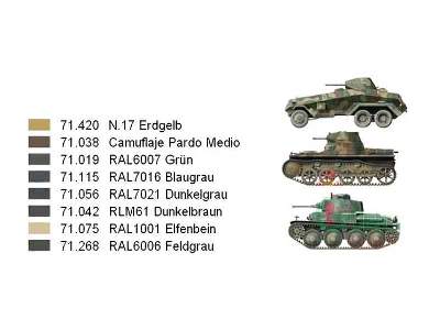 Zestaw farb Model Air Niemieckie pojazdy 1927-1941 - 8 szt. - zdjęcie 2