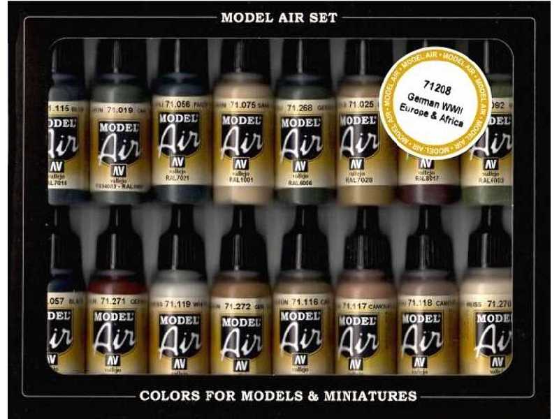 Zestaw farb Model Air Niemcy II W.Ś. Europa i Afryka - zdjęcie 1 Zestaw farb Model Air Niemcy II W.Ś. Europa i Afryka - zdjęcie 1