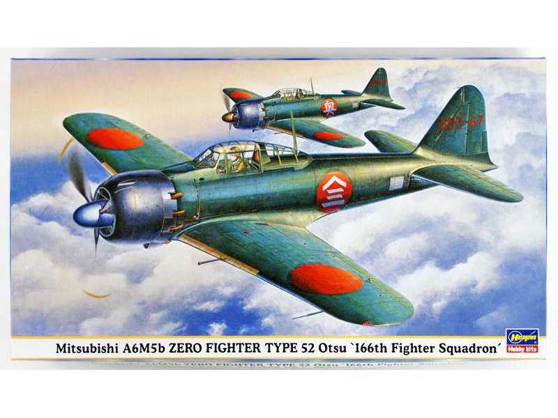 Mitsubishi A6m5b Zero Fighter Type 52 Otsu "166th Fighter S - zdjęcie 1 Mitsubishi A6m5b Zero Fighter Type 52 Otsu "166th Fighter S - zdjęcie 1