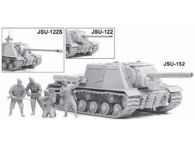 JSU-152 (3 in 1) + figurki Red Army Scouts and Snipers - zdjęcie 2