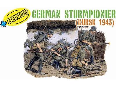 Flammpanzer III + figurki German Sturmpionier - zdjęcie 2