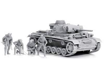Flammpanzer III + figurki German Sturmpionier - zdjęcie 3