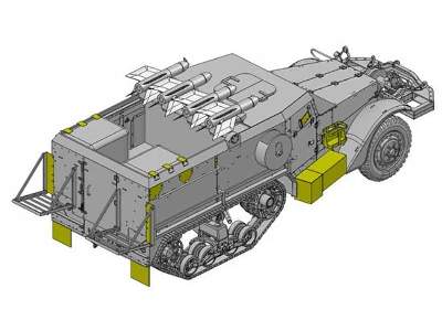 IIDF M3 Halftrack Nord SS-11 Anti-Tank Missile Carrier - zdjęcie 3