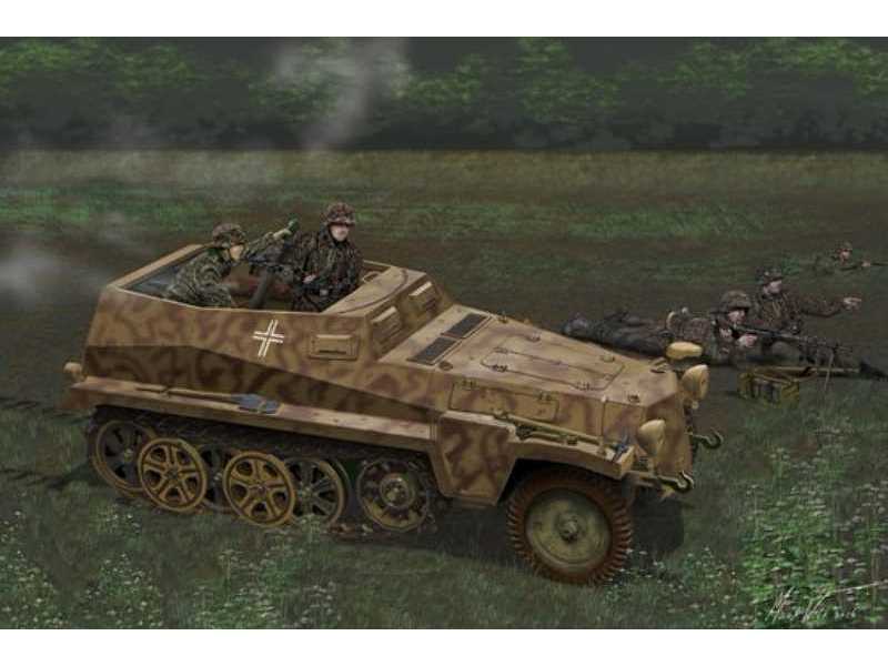 Sd.Kfz.250/7 Alte Ieichte Schutzenpanzerwagwn Granatwer - zdjęcie 1