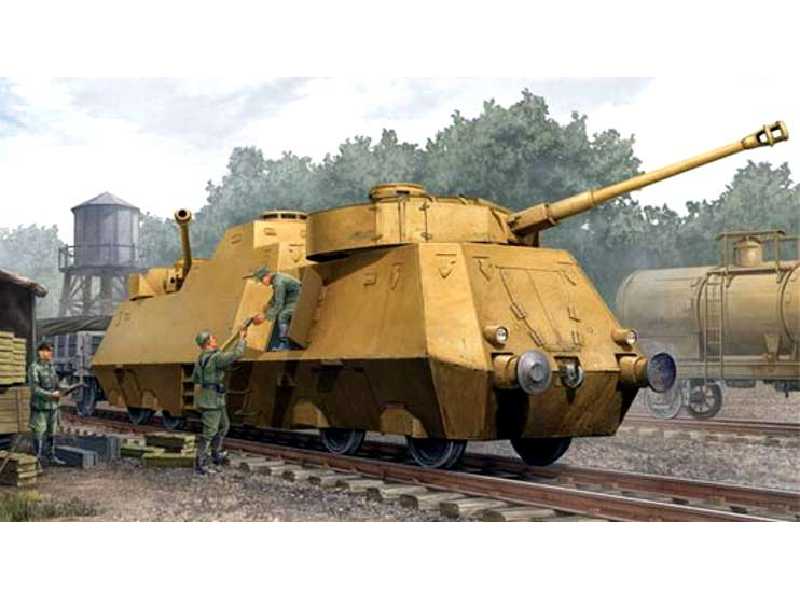 Wagon pancerny Panzerjager-Triebwagen 51 - zdjęcie 1 Wagon pancerny Panzerjager-Triebwagen 51 - zdjęcie 1