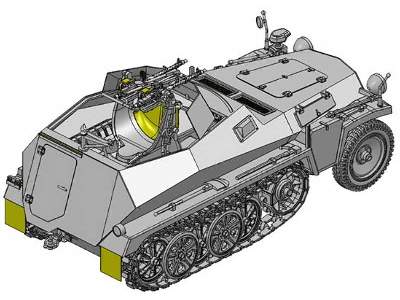 Sd.Kfz.250/4 Ausf A, leichter Truppenluftschutzpanzerwagen - zdjęcie 4