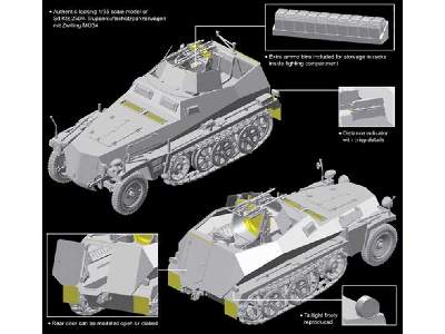 Sd.Kfz.250/4 Ausf A, leichter Truppenluftschutzpanzerwagen - zdjęcie 8