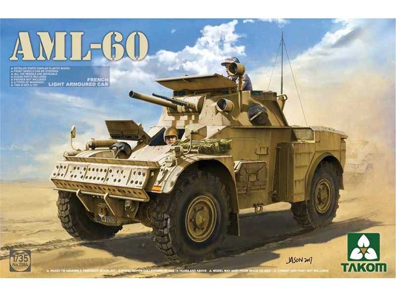 AML-60 francuski lekki samochód pancerny - zdjęcie 1 AML-60 francuski lekki samochód pancerny - zdjęcie 1