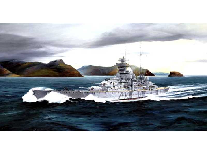 Niemiecki krążownik Prinz Eugen 1942 - zdjęcie 1