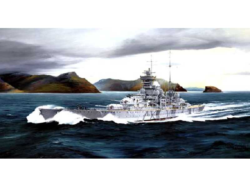 Niemiecki krążownik Prinz Eugen 1942 - zdjęcie 1 Niemiecki krążownik Prinz Eugen 1942 - zdjęcie 1