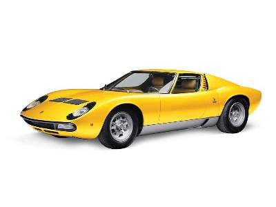 Lamborghini Miura z farbami i klejem - zdjęcie 2