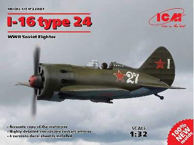 I-16 typ 24 - radziecki myśliwiec - II W.Ś. - zdjęcie 10